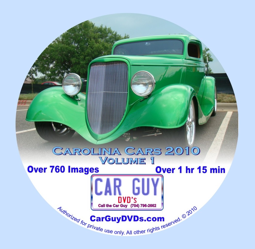 Carolina Cars 2010 Volume 1