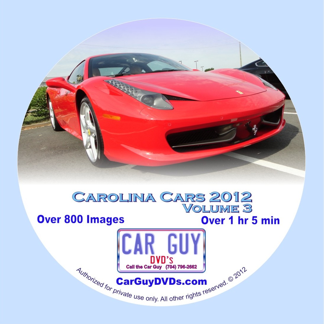 Carolina Cars 2012 Volume 3